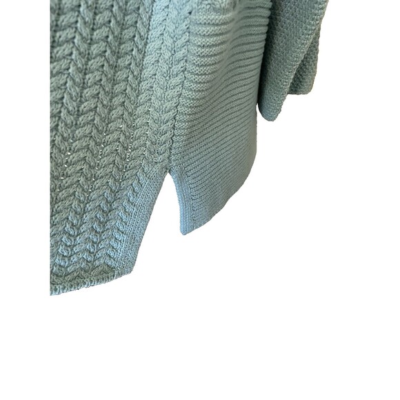 NWOT Appleseed's Woman's Cardigan Open Front Light Blue Long Sleeves Size  2X - Picture 3 of 6